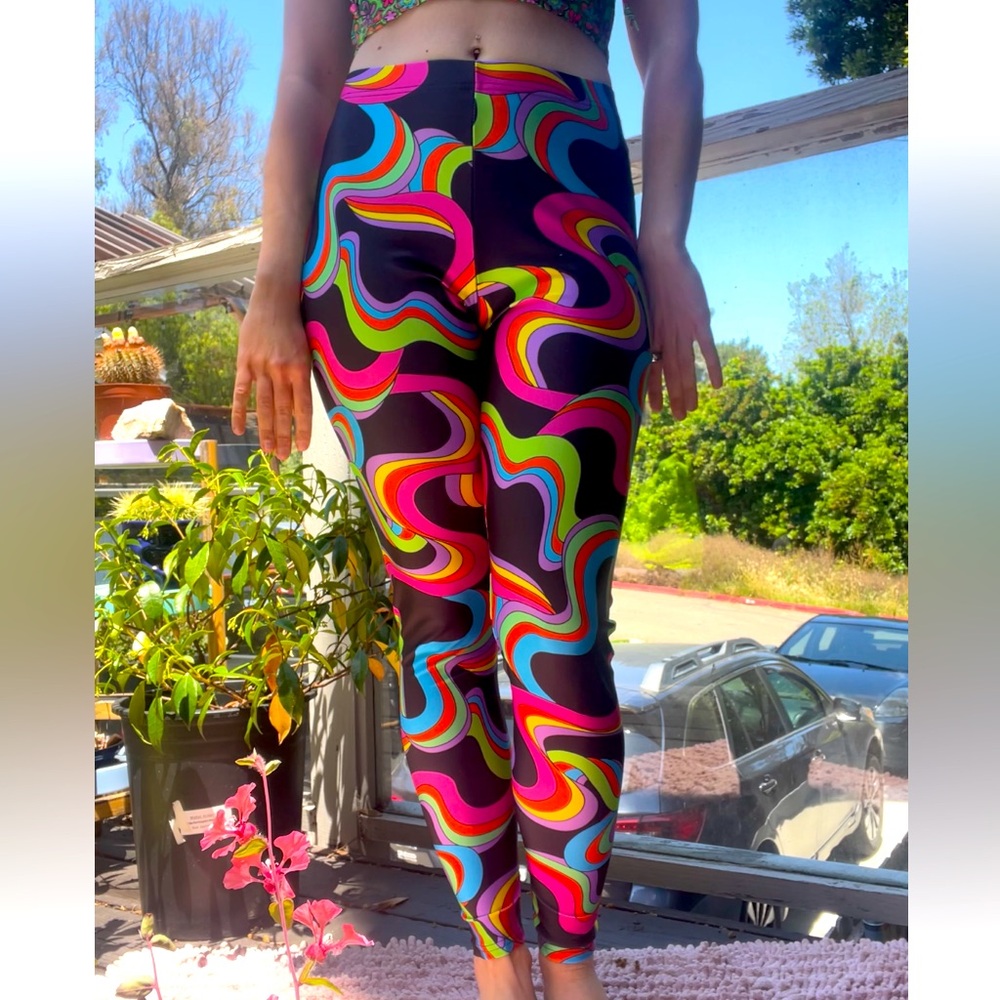 Tara Khorzad RAINBOW ROAD LEGGINGS